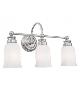 Norwell 8913-CH-HXO Emily 3 light Vanity Light